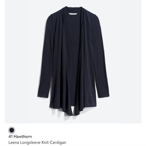 Stitch Fix 41 Hawthorn navy cardigan size small
